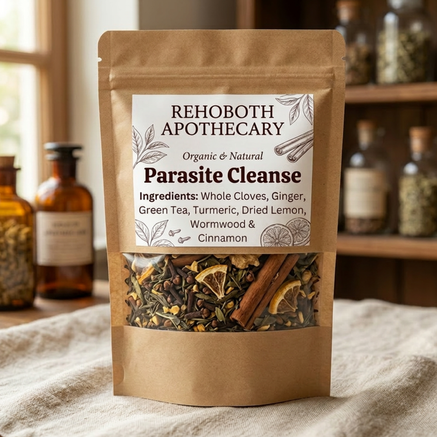 Organic Parasite Cleanse