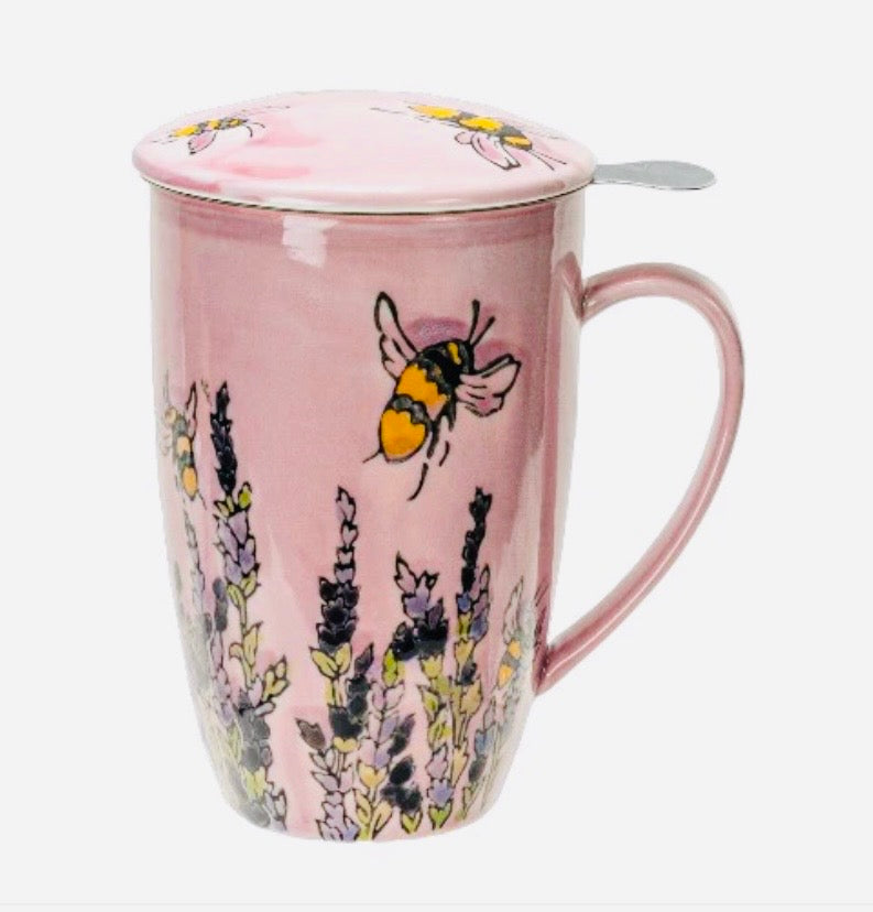 Porcelain Tea Mug/Pink