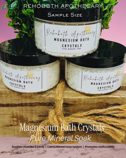 Magnesium Bath Crystals Sample Size